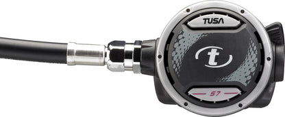 Tusa RS-1207E DIN Regulator Set Scuba Dive Piston 1st Stage R-1200, S-0007 2nd7