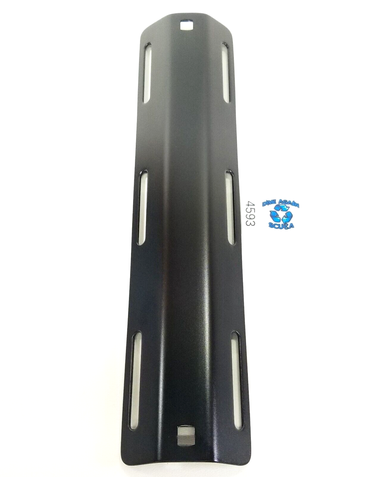 Aluminum Single Tank Adapter Scuba Tech Dive Backplate 3 Slot 12" x 2 3/4" BCD1