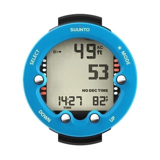 Suunto Zoop Novo Wrist Scuba Dive Computer Air & Nitrox Black, Lime, Blue