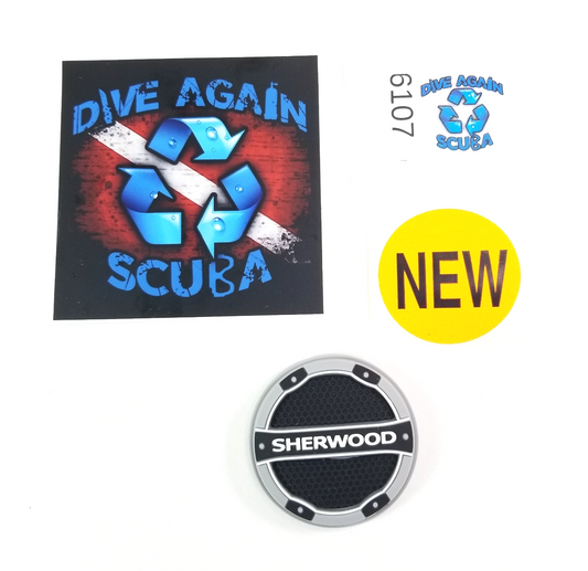 Sherwood SR1 Diaphragm Purge Front Cover 2nd Stage Scuba Dive Regulator Button0