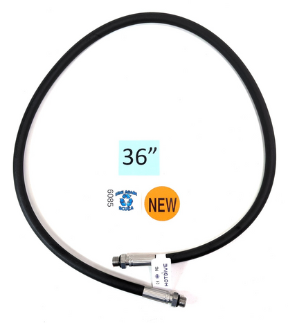 36" Male to Male Transfer, Fill Whip High Pressure HP Hose Scuba Dive 7/16" 91cm2