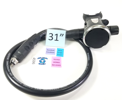 Aeris Atmos Pro 2nd Stage Adjustable Regulator Scuba Dive NEW Purge Cover