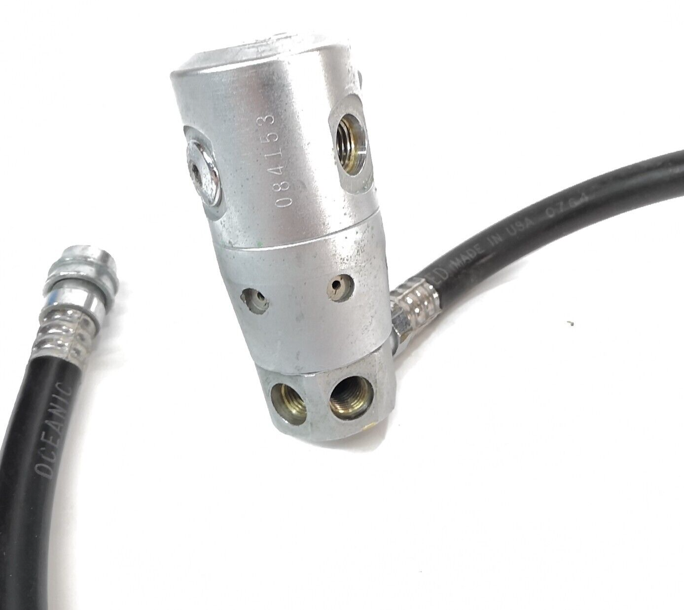 Oceanic Omega 1st First Stage Yoke Scuba Dive Diving Regulator + Inflator Hose6