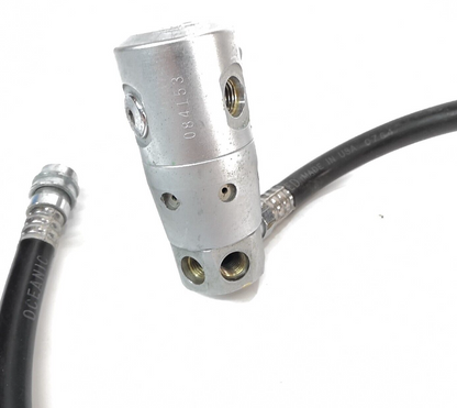 Oceanic Omega 1st First Stage Yoke Scuba Dive Diving Regulator + Inflator Hose6