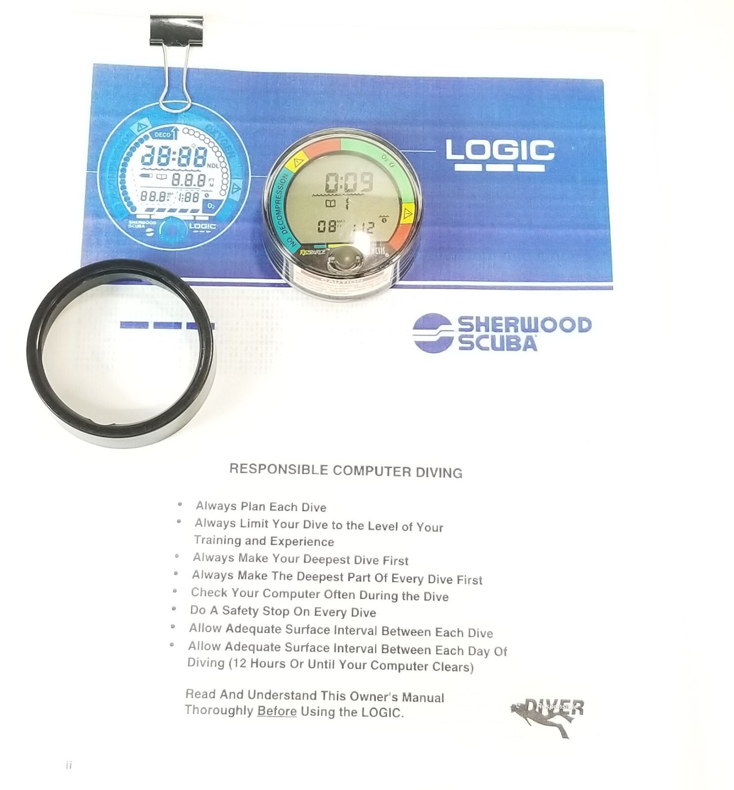 Genesis Resource Nx Puck Scuba Dive Diving Computer Module Air & Nitrox6