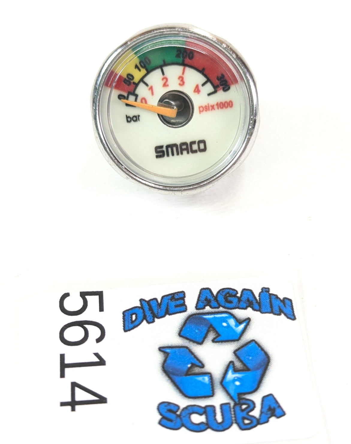 Smaco M10 S300 + Plus S500 Scuba Dive Tank Mini Pressure Gauge SPG Pony Bottle1