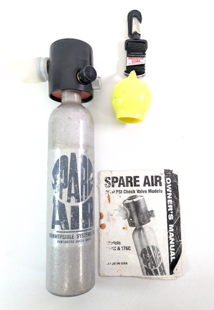 SSI Spare Air 3000 PSI 2.7 Cu. ft. Scuba Dive Tank Regular Pony Bottle1