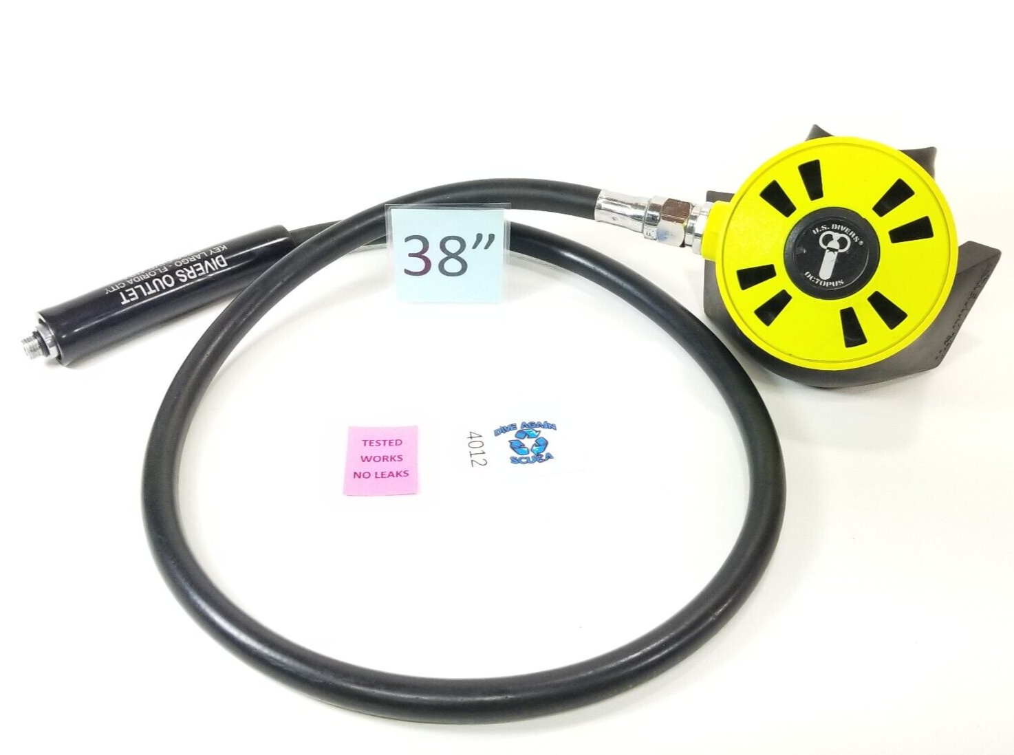 US Divers - Aqua Lung Conshelf Octo Octopus 2nd Stage Scuba Dive Regulator #40120