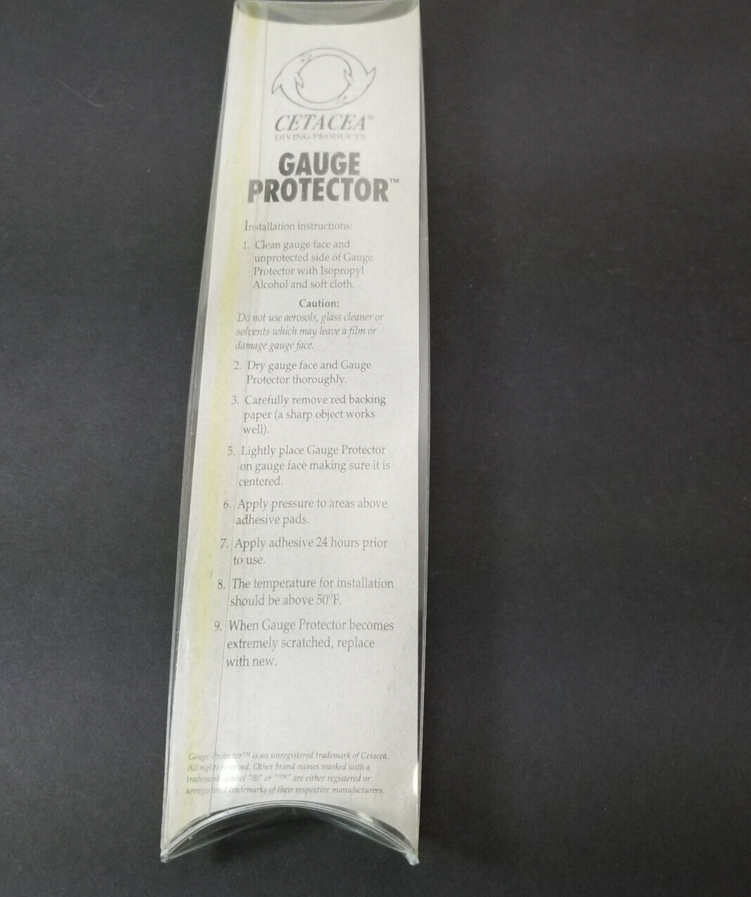 US Divers Monitor 3 Scuba Dive Computer Lens Guard Screen Protector U.S.5