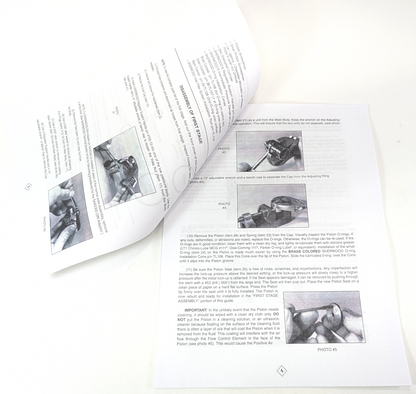 Sherwood Blizzard SRB3900 Assembly, Maintenance Service Repair Manual Scuba Dive2