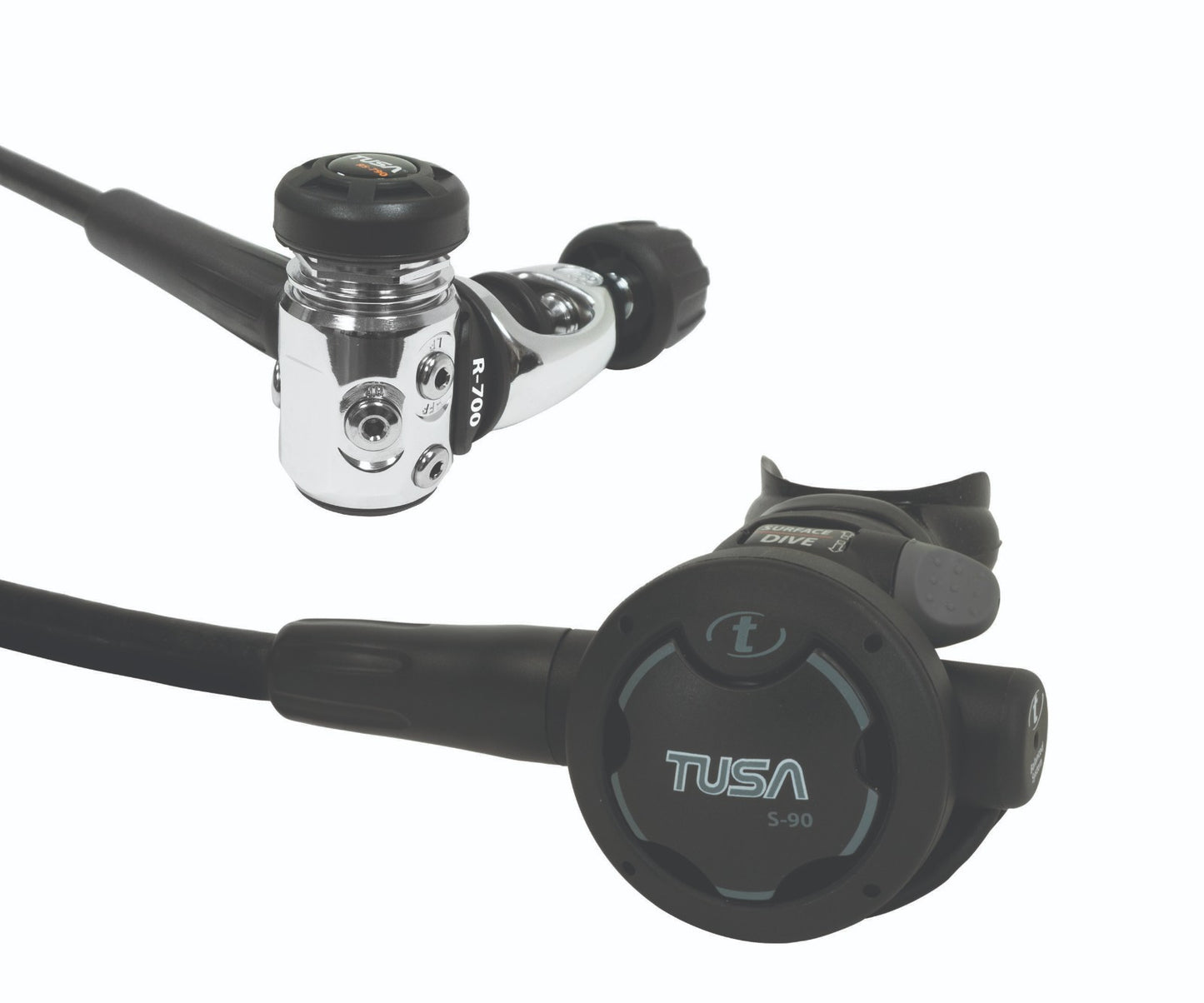 Tusa RS790, R700 Regulator Set Yoke Scuba Diving 1st & 2nd Stage RS-790, R-7001