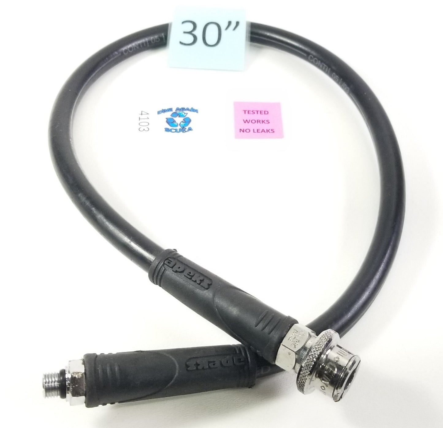Apeks Octo + Plus Easy Release Oceanic Air XS Inflator Hose Aqua Lung 30" Scuba0