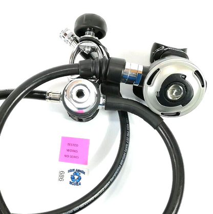 TUSA Scuba Diving Regulator Set 1st & 2nd Stage Balanced Piston First Second 6860