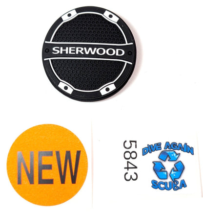 Sherwood SR2 Diaphragm Purge Front Cover 2nd Stage Scuba Dive Regulator Button0