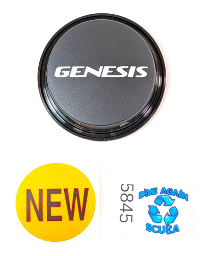 Genesis GS2000 Diaphragm Front Cover Purge Button 2nd Stage Regulator Scuba Dive0