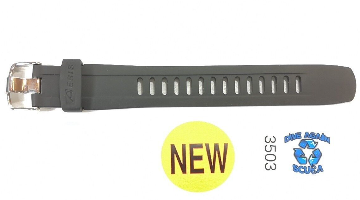 Oceanic OCS, OCi, F.11- Aeris F11 Dive Computer Wrist Watch Strap Extender Black0