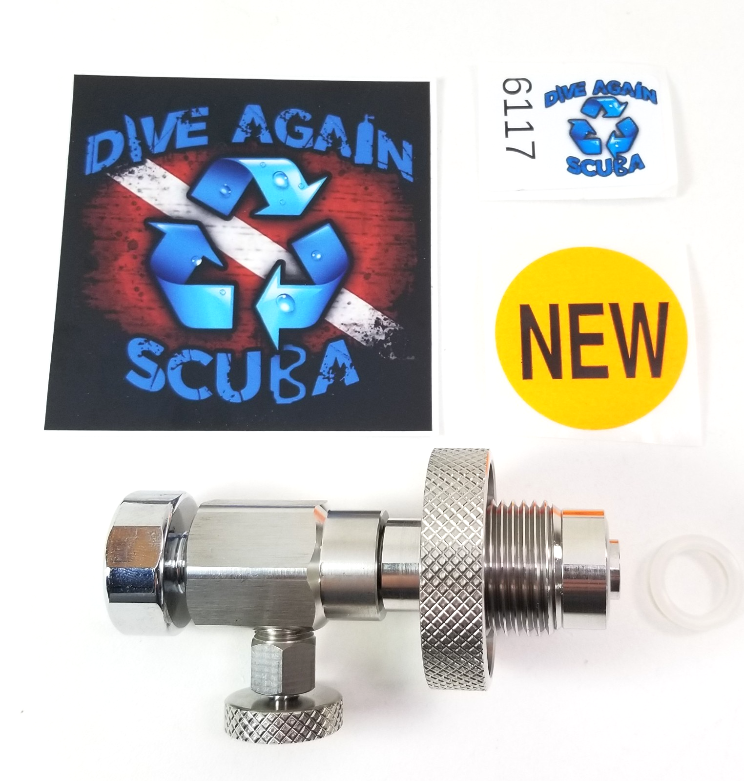 Scuba Dive Compact Travel DIN Tank Cylinder Pressure Checker 350 Bar Check Gauge1