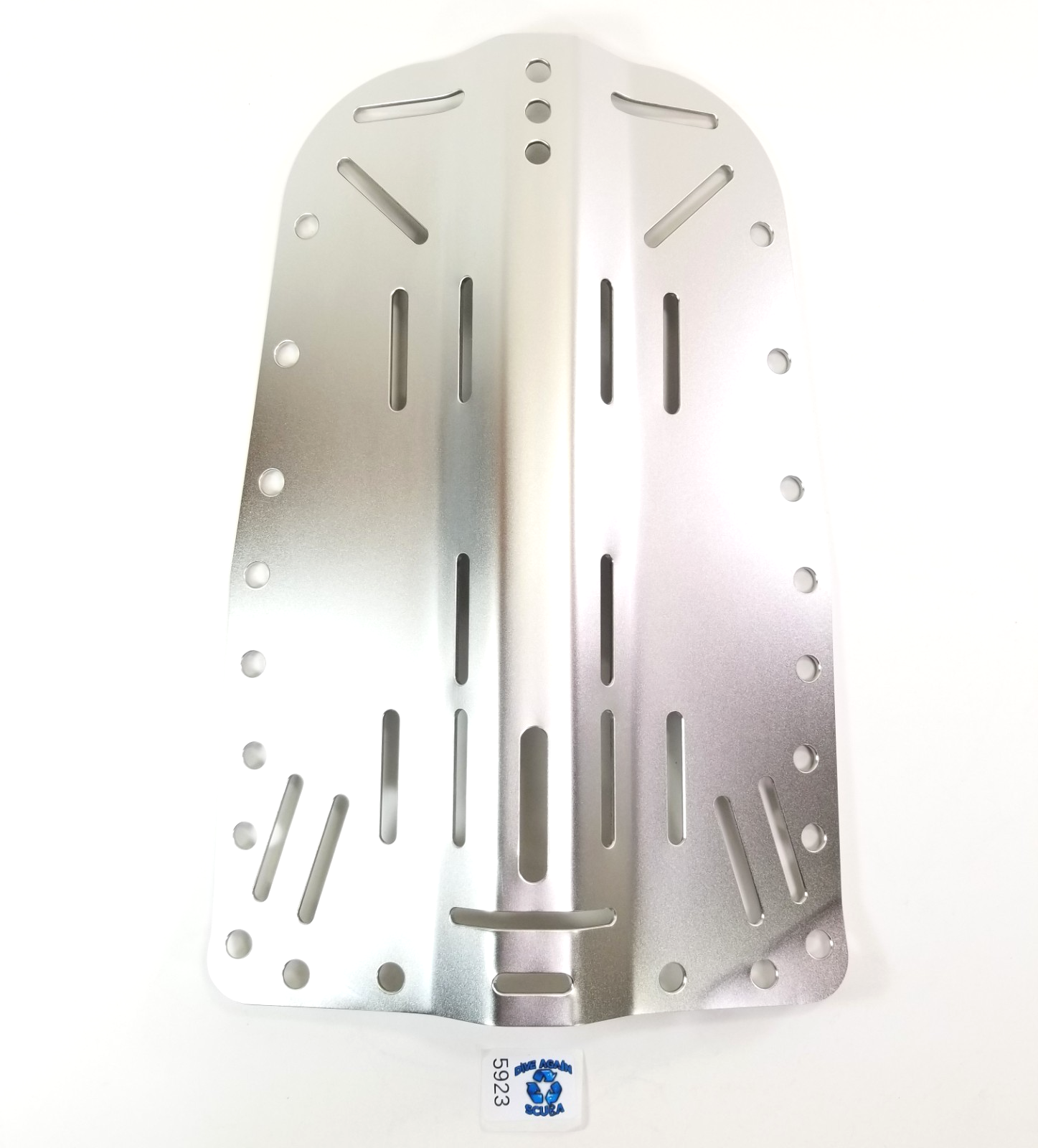 Stainless Steel Backplate Scuba Dive Tech Side Mount Doubles / Single BCD 15x101