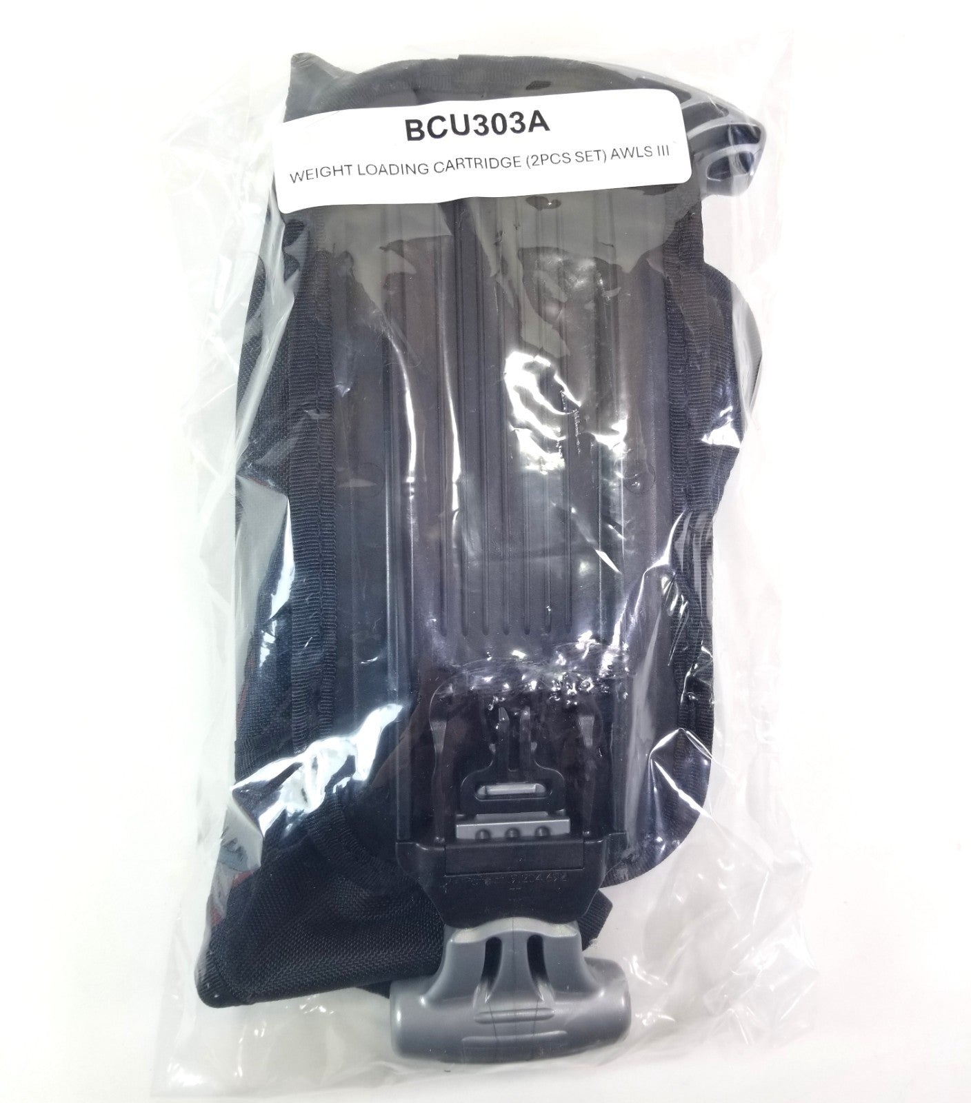 2X Tusa BB React AWLS III Weight Cartridge Pocket Pouch Scuba Dive BC A.W.L.S. 35