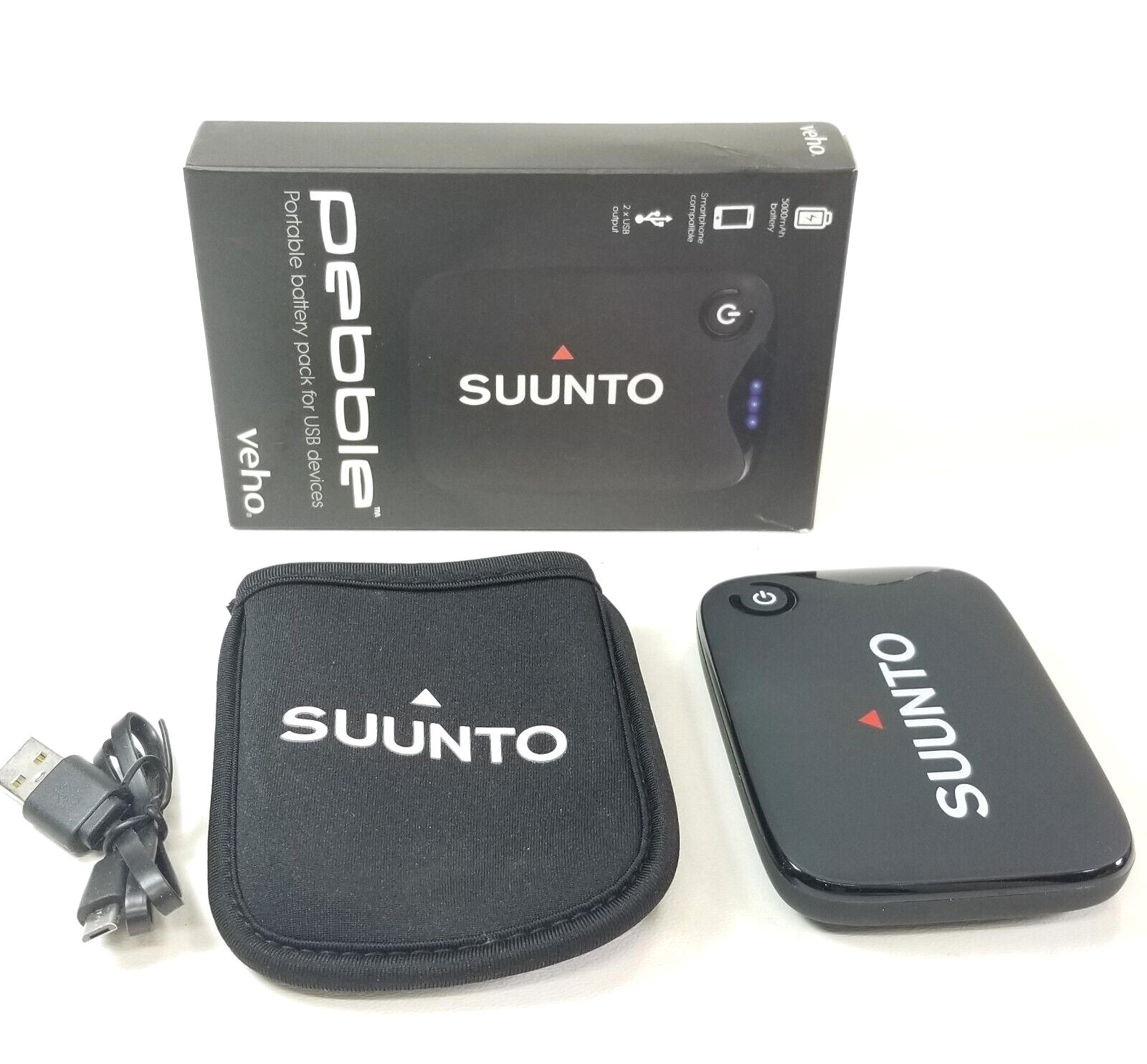Suunto Pebble Veho 5000mAh Portable Battery Pack for USB Devices Eon Core, D53