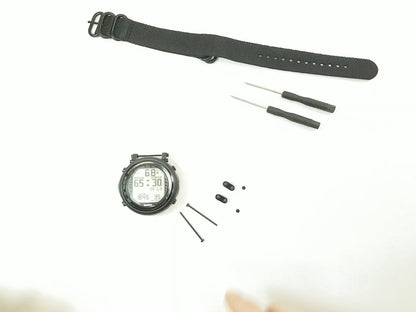Suunto D9tx Wrist Strap, Stainless Steel Adapters Scuba Dive Computer Watch Band