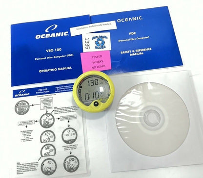 Oceanic Veo 100 Scuba Dive Computer Puck Module Diving Veo100  Diving      #1335