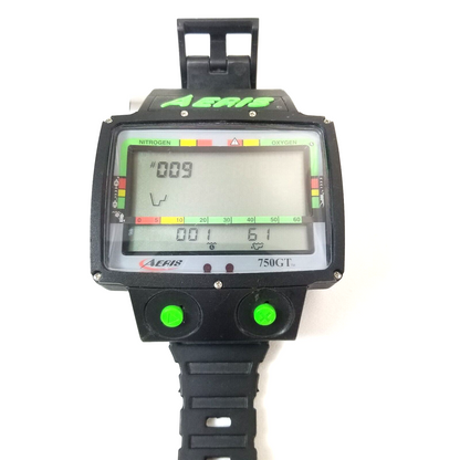 Aeris 750GT Wireless Hoseless Wrist Nitrox Scuba Dive Computer 750 GT Data Trans