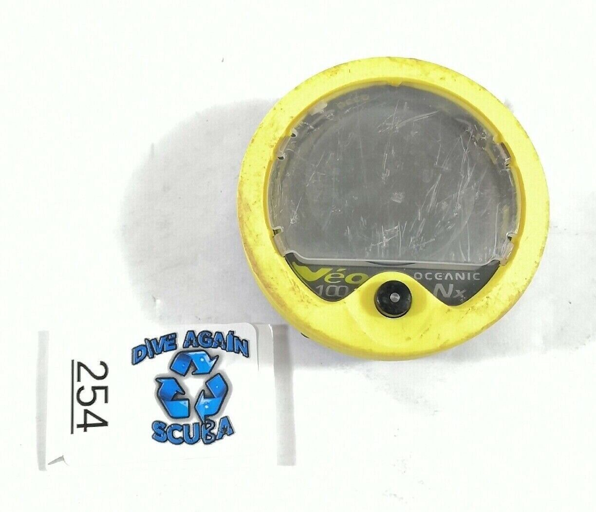 Oceanic Veo 100NX Scuba Dive Diving Computer Puck Module As-Is 100 Nx       #254