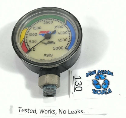 Pro Sub 5000 PSI SPG Submersible Pressure Gauge 5,000 Scuba Dive            #130