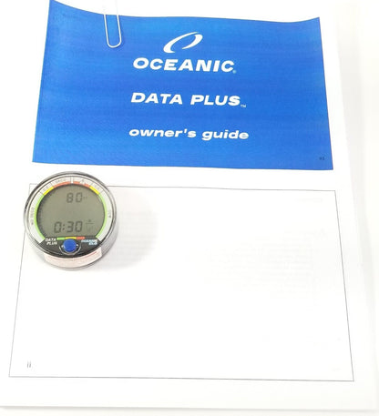 Oceanic Data Plus Air & Nitrox Puck Scuba Dive Computer + Manual           #4120