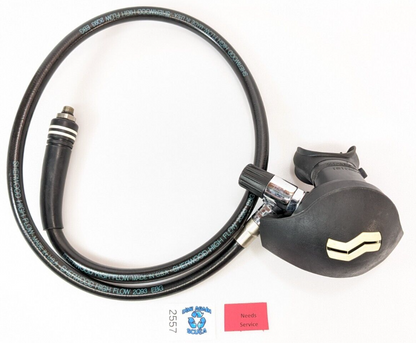 Sherwood Maxiumus Scuba Dive Regulator Balanced Adjustable 41" Swivel hose #2557