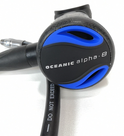 Oceanic Alpha 8 2nd Stage Regulator Scuba Dive NEW Purge Cover + Mouthpiece 3341