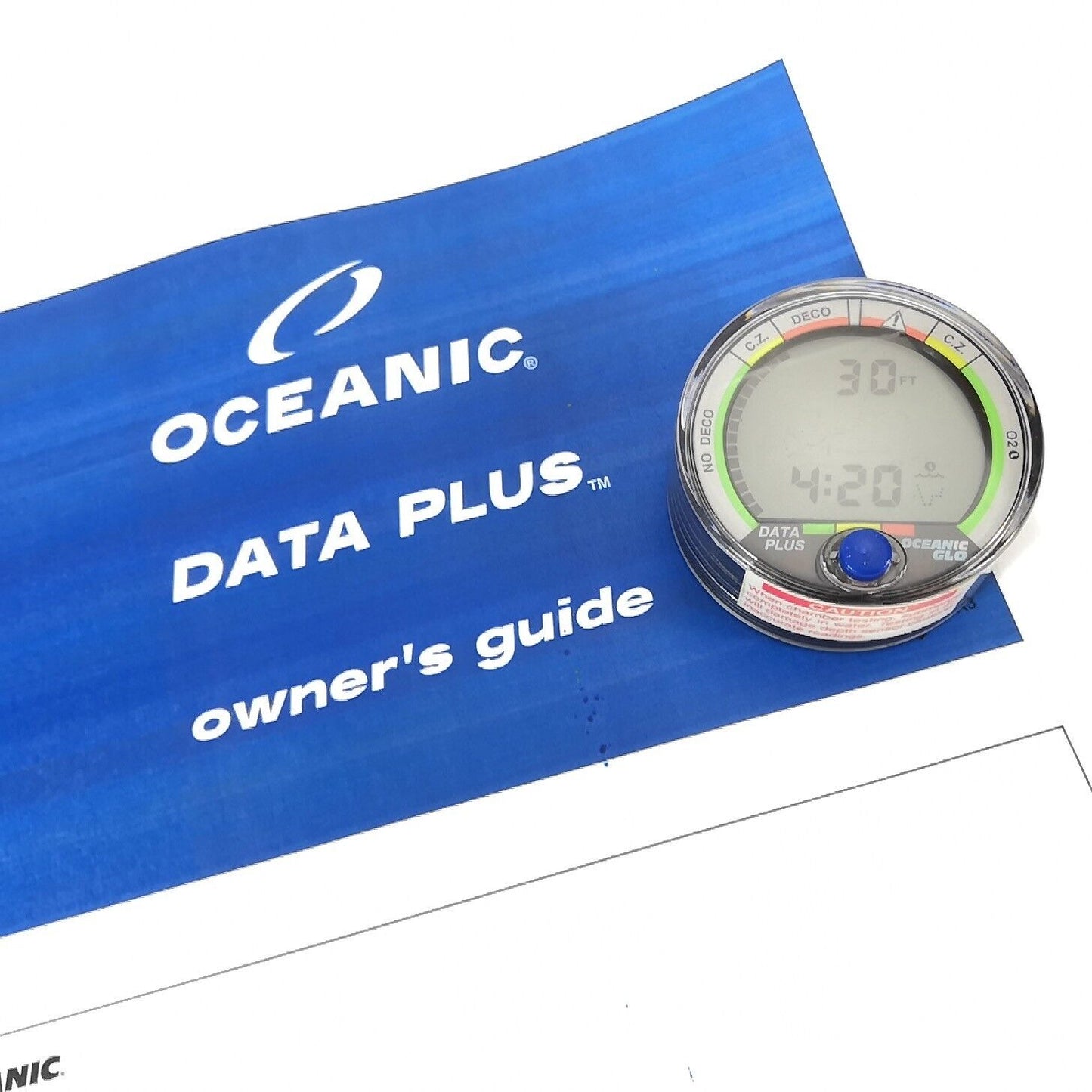 Oceanic Data Plus Air & Nitrox Puck Scuba Dive Computer + Manual           #3066