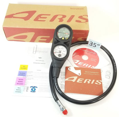 Aeris XR1 2 or 3 Gauge Computer Console Scuba Diving 5000 PSI Pressure Gauge