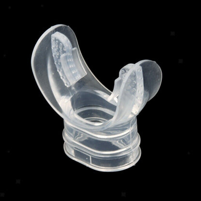 10x Clear Mouth Piece Lot Scuba Diving & Snorkel Bite 2nd Stage Regulator    USA