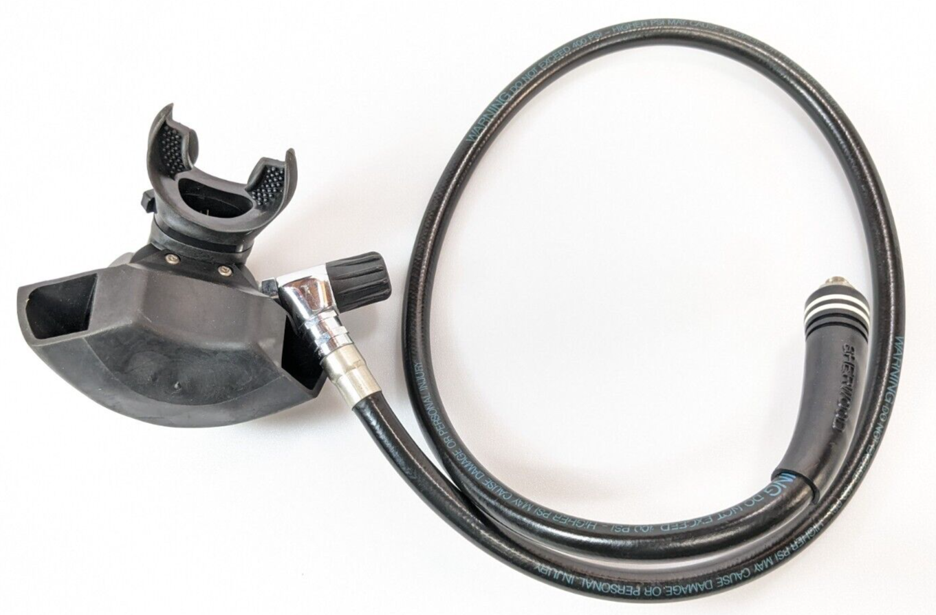 Sherwood Maxiumus Scuba Dive Regulator Balanced Adjustable 41" Swivel hose #2557