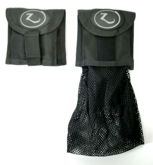 Zeagle Expandable Quick Pocket Mesh Pouch Bag Case Weight Scuba Dive BC BCD Zena