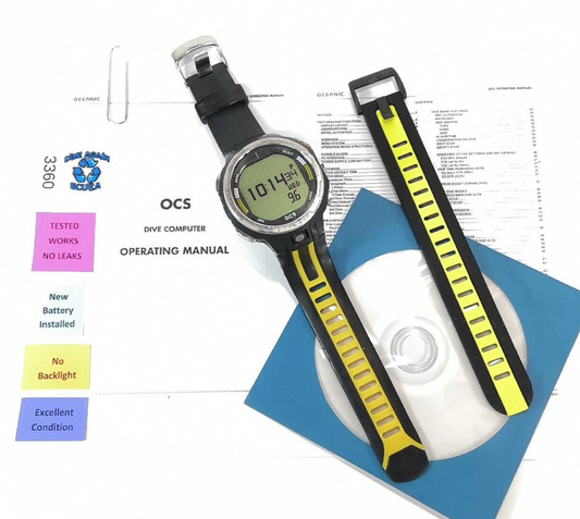 Oceanic OCS Wrist Watch Scuba Dive Computer Wireless Air & Nitrox          #3360