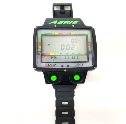 Aeris 750GT Wireless Hoseless Wrist Nitrox Scuba Dive Computer 750 GT Data Trans