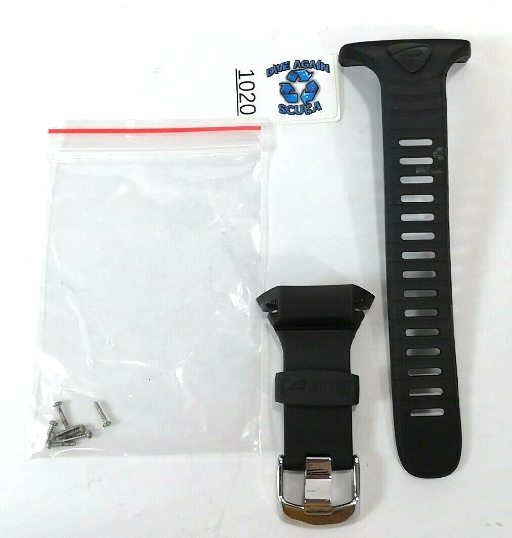 Oceanic VTX Wrist Watch Strap Set fits Aeris A300CS Scuba Dive Computer w Screws