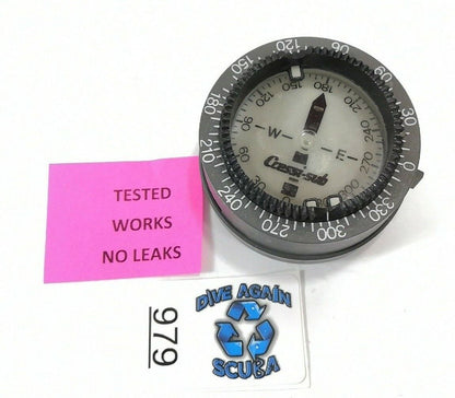 Cressi Sub 2" Submersible Compass Puck Module Scuba Dive Mini Compact  2 in #979