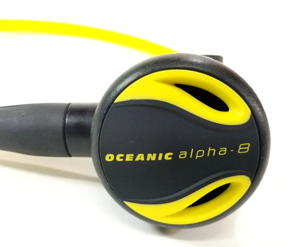 Oceanic Alpha 8 Octo, Octopus 2nd Stage Regulator Scuba Dive Yellow        #4019