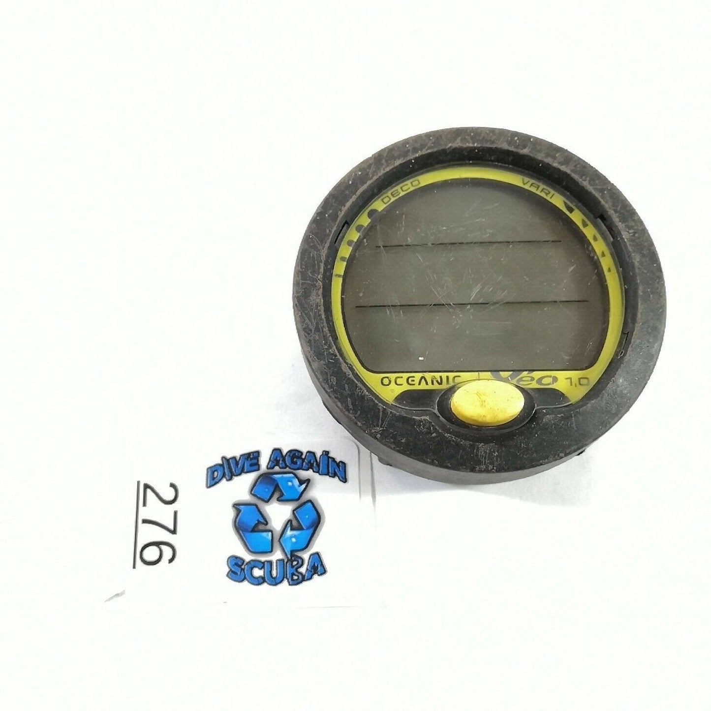 Oceanic Veo 1.0 Scuba Dive Diving Computer Puck Module As-Is                #276