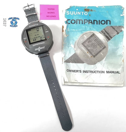 Suunto SeaQuest Companion Scuba Dive Wrist Computer Favor Fusion Octopus  #1637