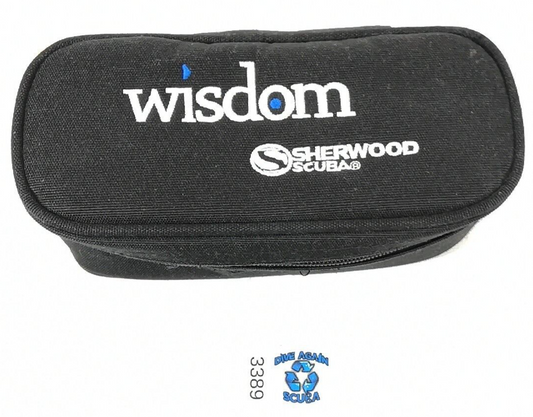 Sherwood Wisdom Padded Scuba Dive Console Computer Pocket Protector Case Diving