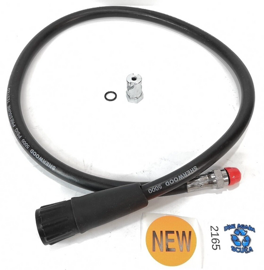 Sherwood Vision Oceanic Pro Plus X SCUBA COMPUTER QUICK DISCONNECT QD HP HOSE