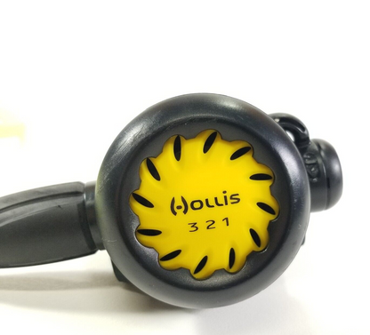 Hollis 321 MaxFlex Octo Octopus Scuba Dive Yellow 2nd Stage M-Flex Hose    #4090