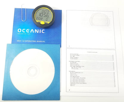 Oceanic Veo 1.0 Scuba Dive Computer Puck Module Air & Nitrox Veo 1 nx #4114