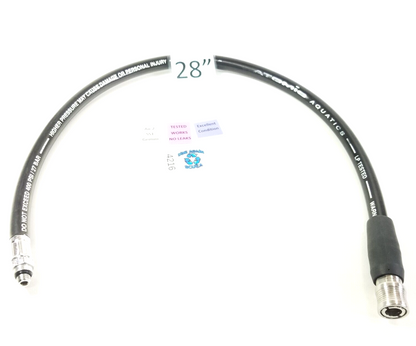 Genuine Atomic Aquatics SS1 BCD BC Octo Inflator Hose Air Source Scuba Dive 28"