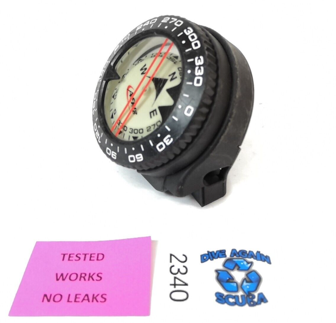 Aeris Atoms 2, 5O0ai 0ceanic Pro Plus 1 2 3 4 Top Compass Mount Scuba Dive #2340